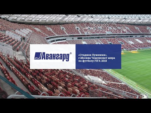 Спортивные трибуны и кресла для «Стадиона Лужники», г.Москва к Чемпионату мира по футболу FIFA 2018